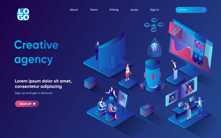 Creative Agency Website